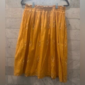 Women's Roolee Mustard Yellow Skirt